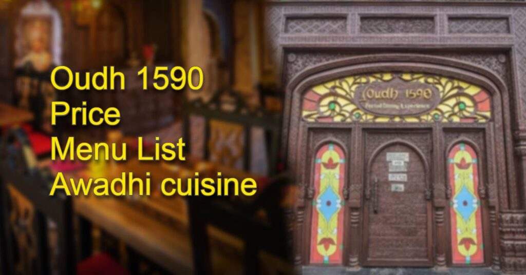 Oudh 1590 Price Menu List Deshapriya Park, Southern Avenue,Salt Lake,New Town,Behala