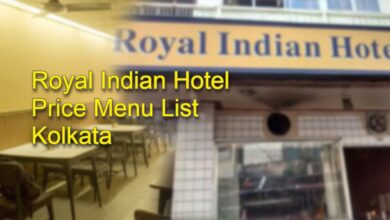 Royal Indian Hotel Price Menu List Barabazar Kolkata