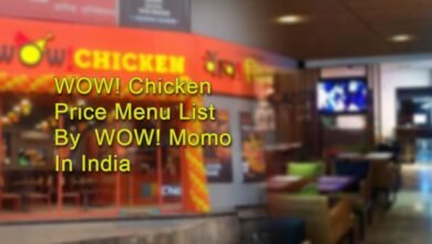WOW! Chicken Price Menu List By WOW! Momo
