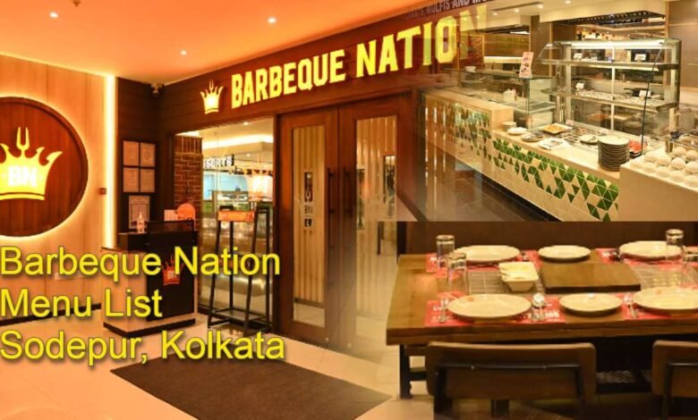 Barbeque Nation Menu List Sodepur, Kolkata