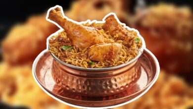 Quick Recipe of Chicken Dum Biryani(Kolkata style) Ingredients and Steps.