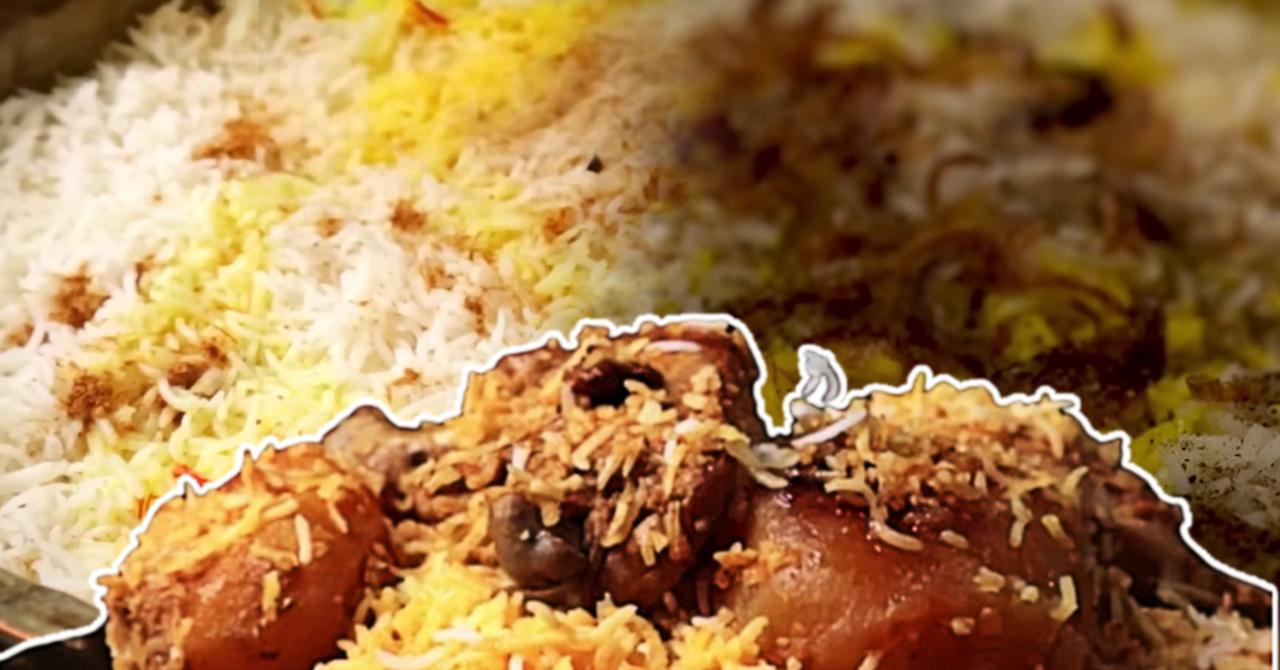 Quick Recipe of Chicken Dum Biryani(Kolkata style) Ingredients and Steps.