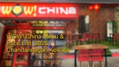WOW! China Menu with Price List (2025) Chandannagar, Kolkata